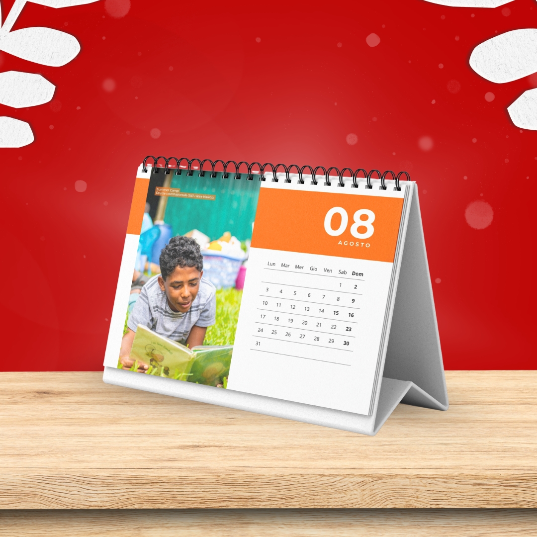 Calendario da scrivania 2026